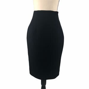 Chacok Paris black midi Dress Skirt Small